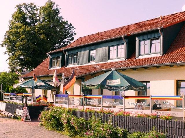 Landgasthof "Wirtshaus Zur Eibe" Hotell Jabel Exteriör bild